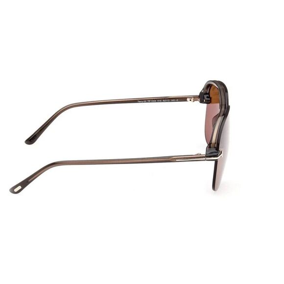 New Authentic Tom Ford Terry FT1004/S 51E Aviator Sunglasses - Picture 2 of 5